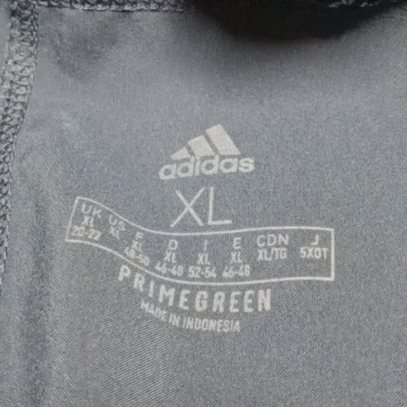 Women's Adidas Prime Green Aeroready Short XL Blue - Picture 3 of 7